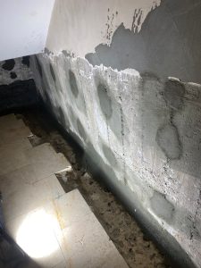 Bodrum kat kristalize negatif su yalıtımı