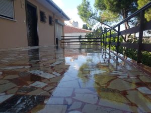 Teras Balkon Şeffaf Su Yalıtımı